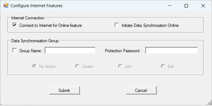 BC4E Internet Configuration
