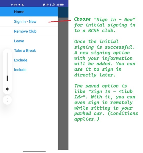 Se Connecter à un Nouveau Club