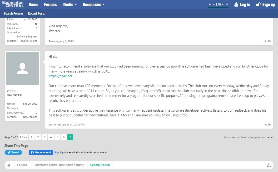 LEPMWBC Recommendation